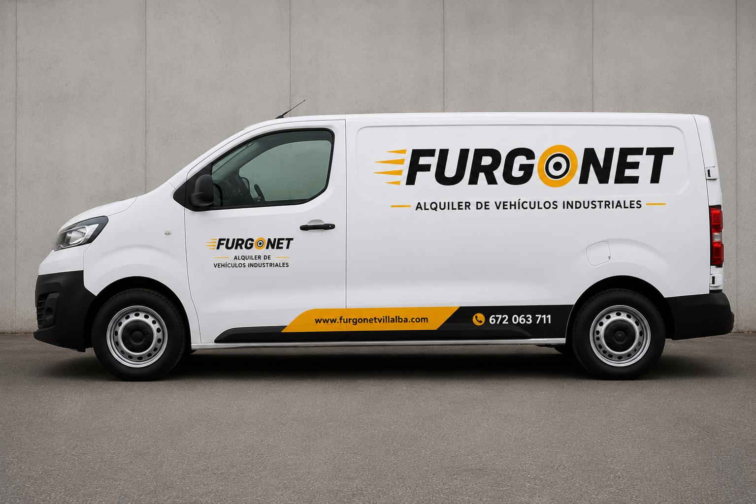 Fiat Scudo vinilada FURGONET · alquiler Furgoneta 6 m³ 6 m³ en Collado Villalba, Madrid