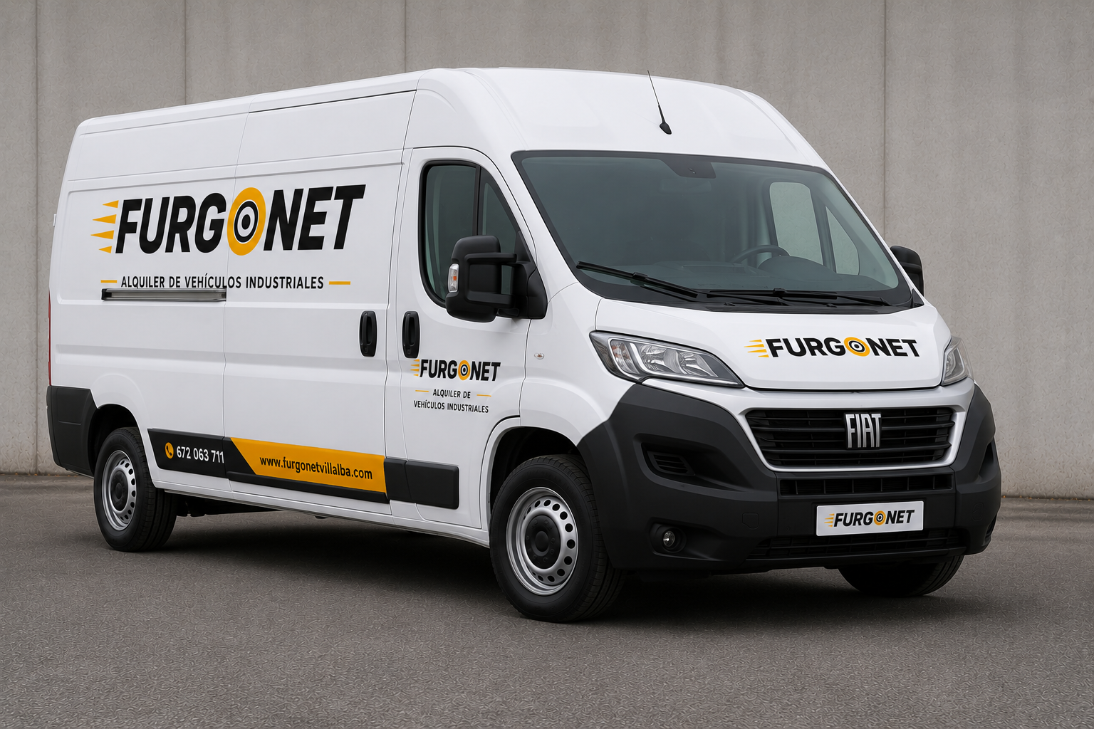 Fiat Ducato vinilada FURGONET · alquiler Furgoneta 10 m³ 10 m³ en Collado Villalba, Madrid